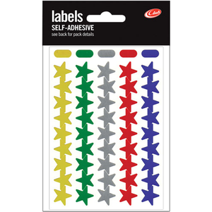 Assorted Self-Adhesive Stars