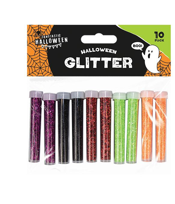 Halloween Glitter Tubes